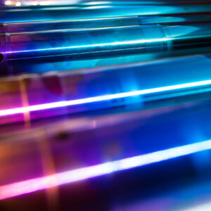 Rohre Beschichtet - Blau - 20 Suspension