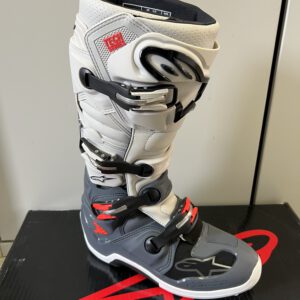 Alpinestars Tech 7 Stiefel Dark Gray LT Red