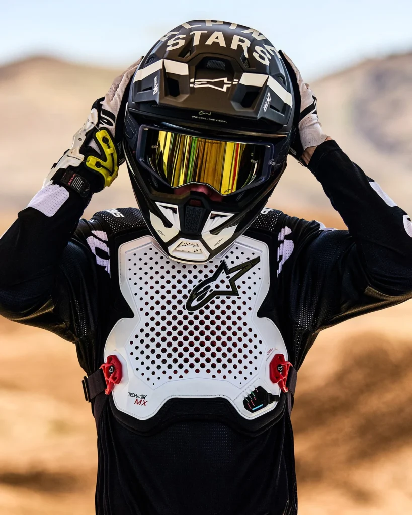 Alpinestars Tech-Air® MX System - Angezogen