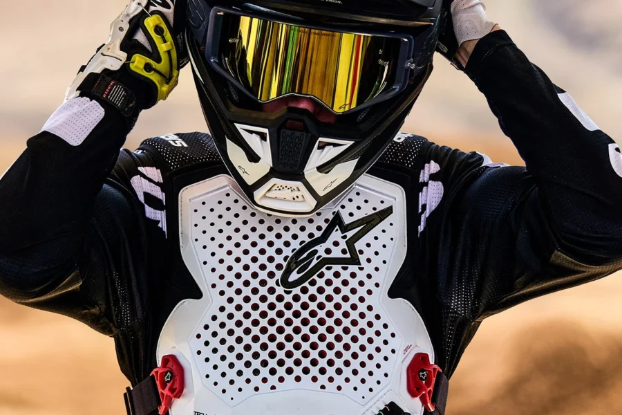 Alpinestars Tech-Air® MX System - Angezogen