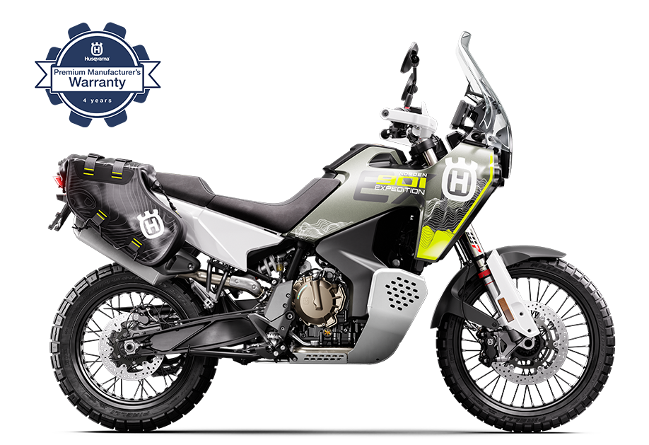 Husqvarna 901 Expedition 2026 - Seitenansicht - 20 Suspension