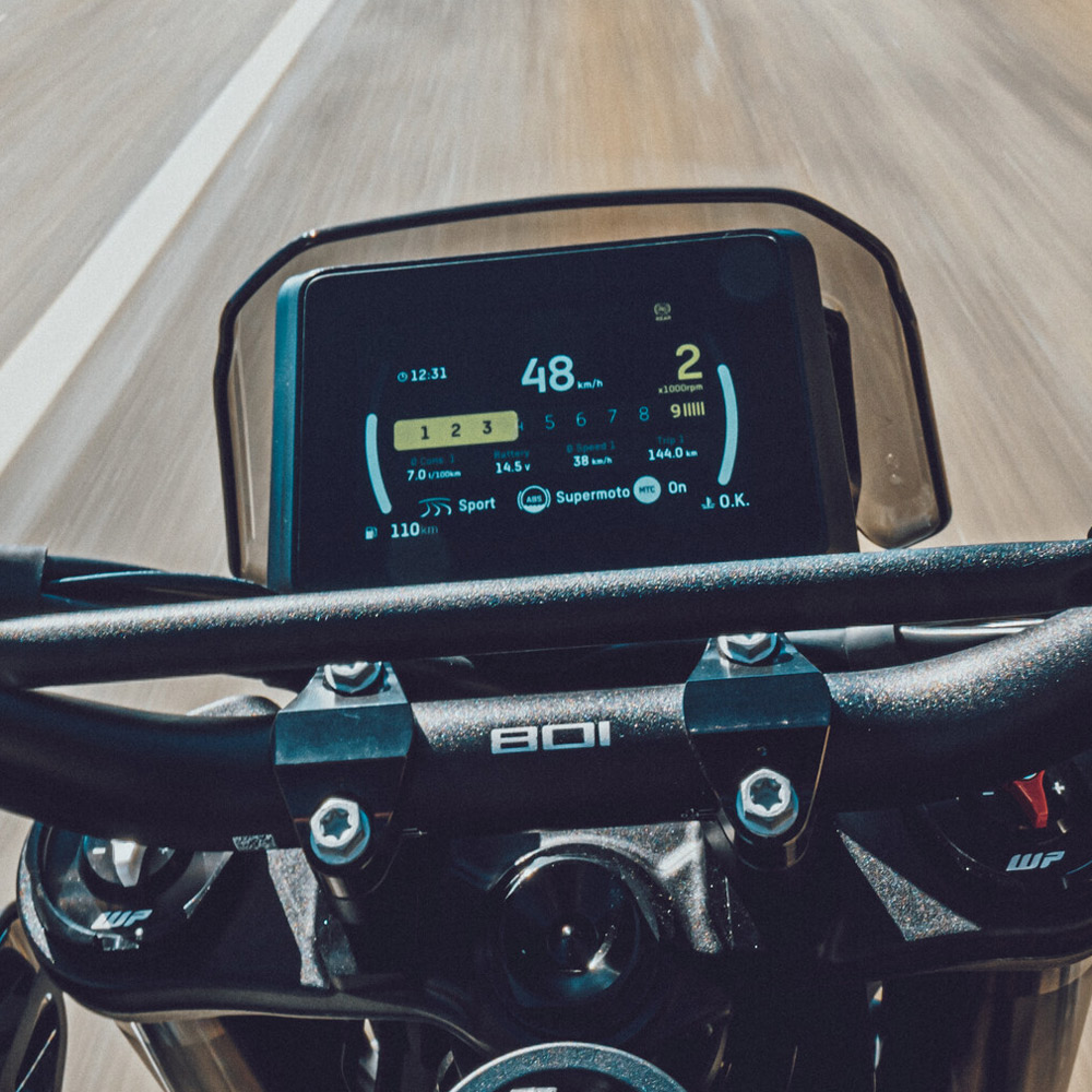 TFT Kombi-Instrument - Svartpilen 801